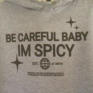 Women's Size Small Hoodie, Gray, New